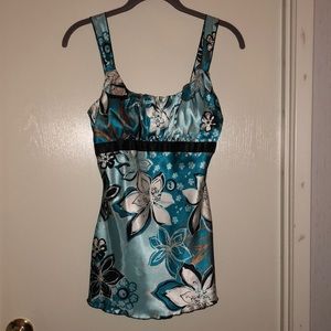 Tank top with beautiful print